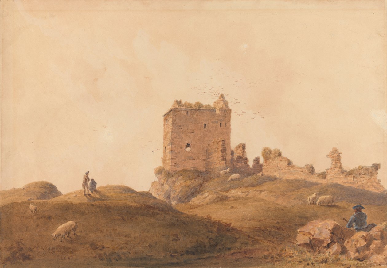 Tarbert slott av Joshua Cristall