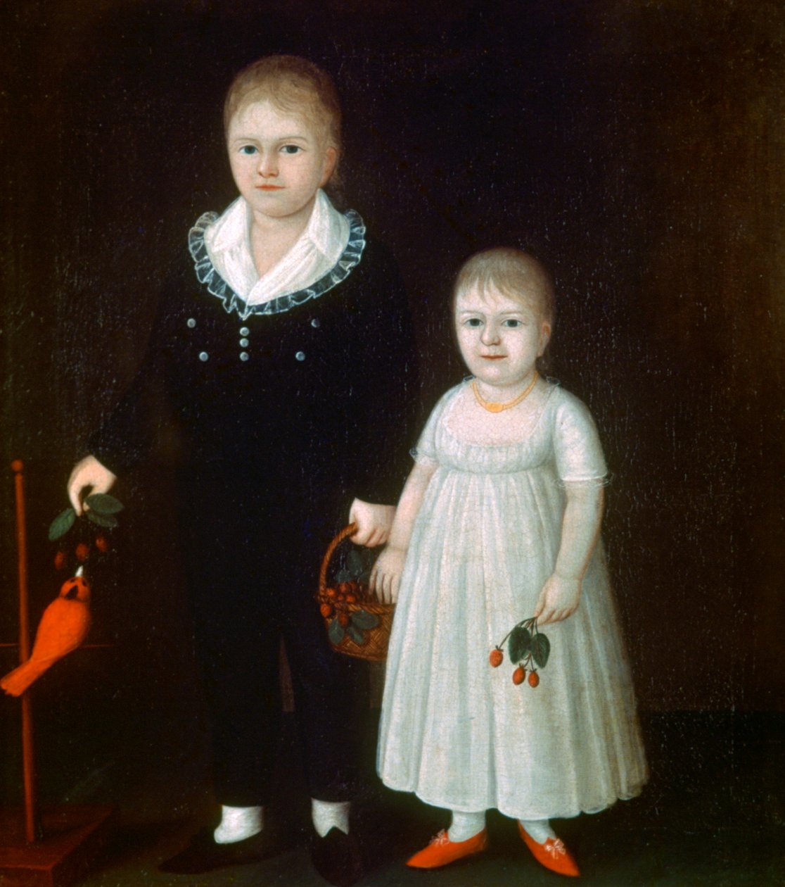 Edward och Sarah Rutter, c1805 av Joshua Johnson