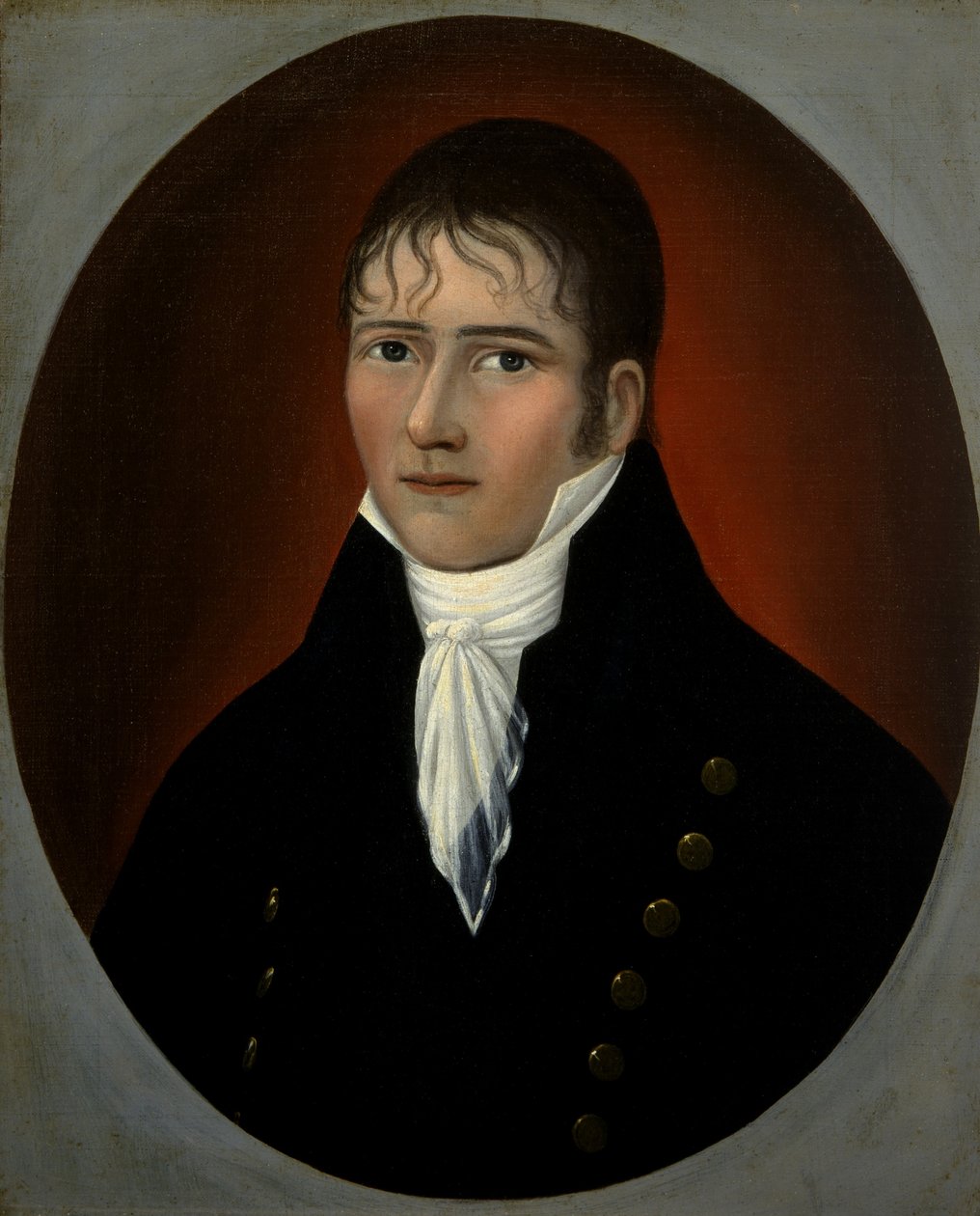 Porträtt av sjökapten John Murphy av Joshua Johnson