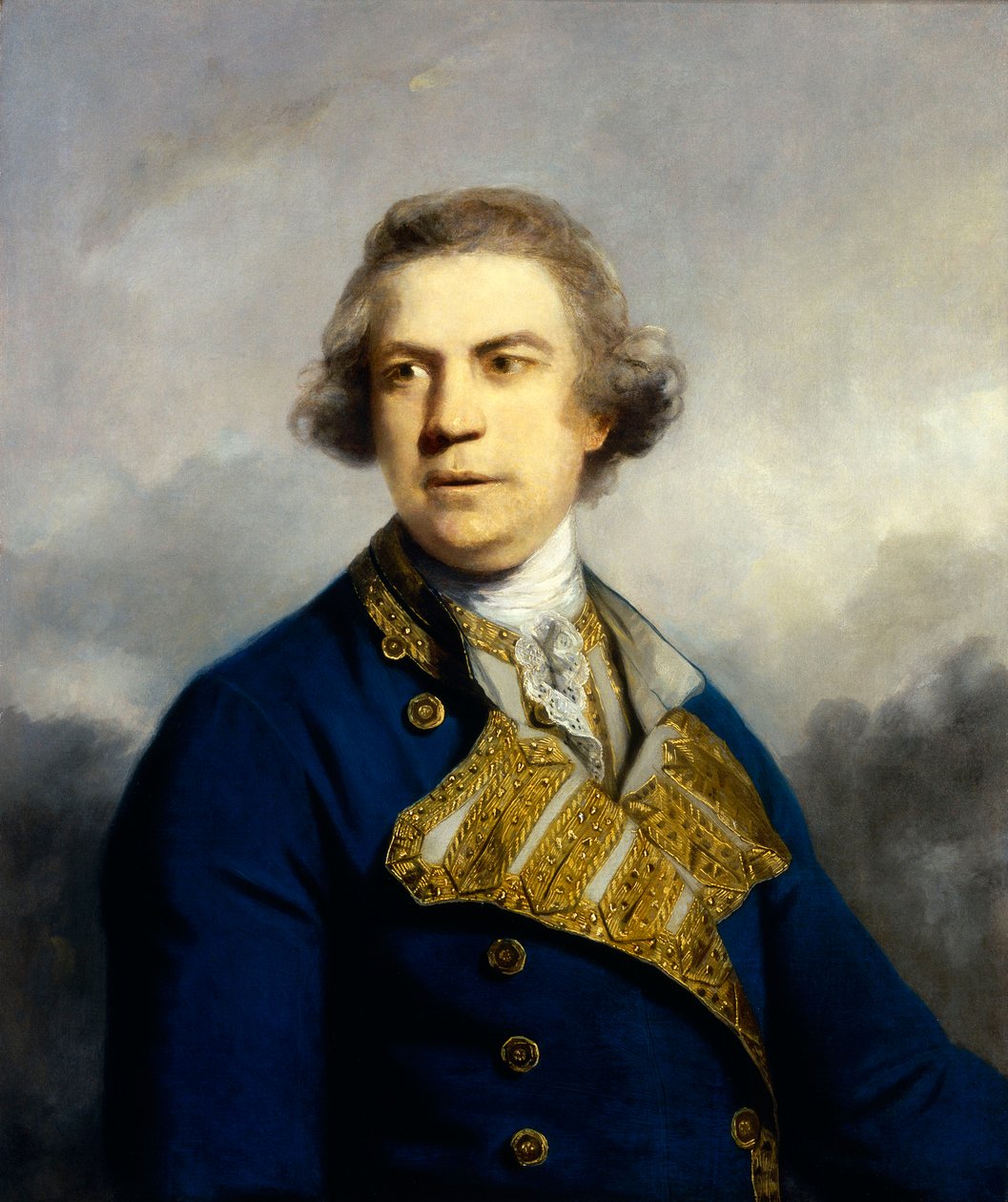 Amiral Augustus Keppel (1725-1786) av Joshua Reynolds