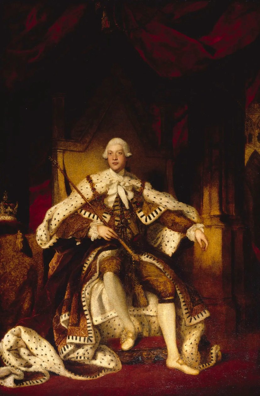 George III (1738-1820) av Joshua Reynolds