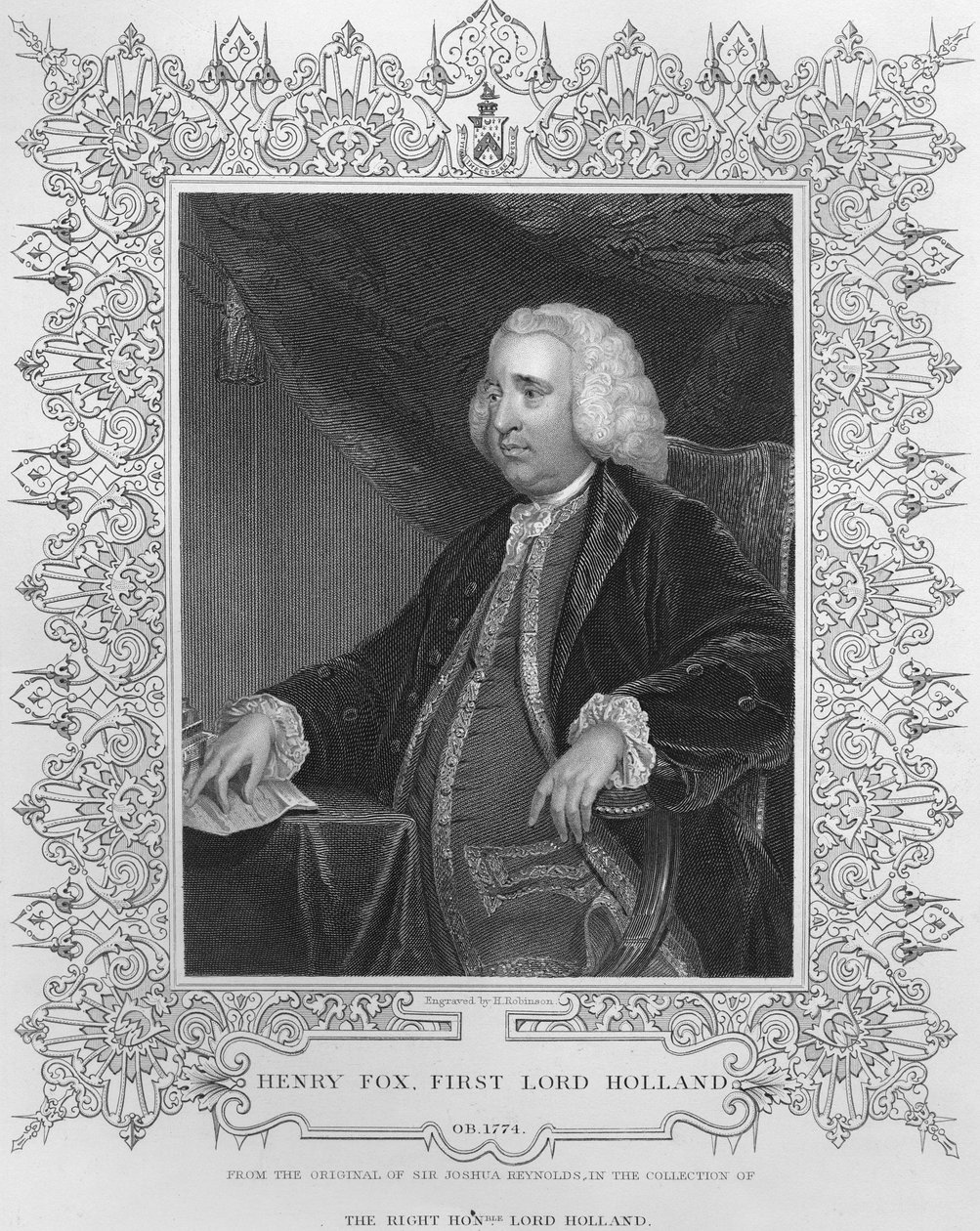 Henry Fox, 1:e baron Holland av Joshua Reynolds
