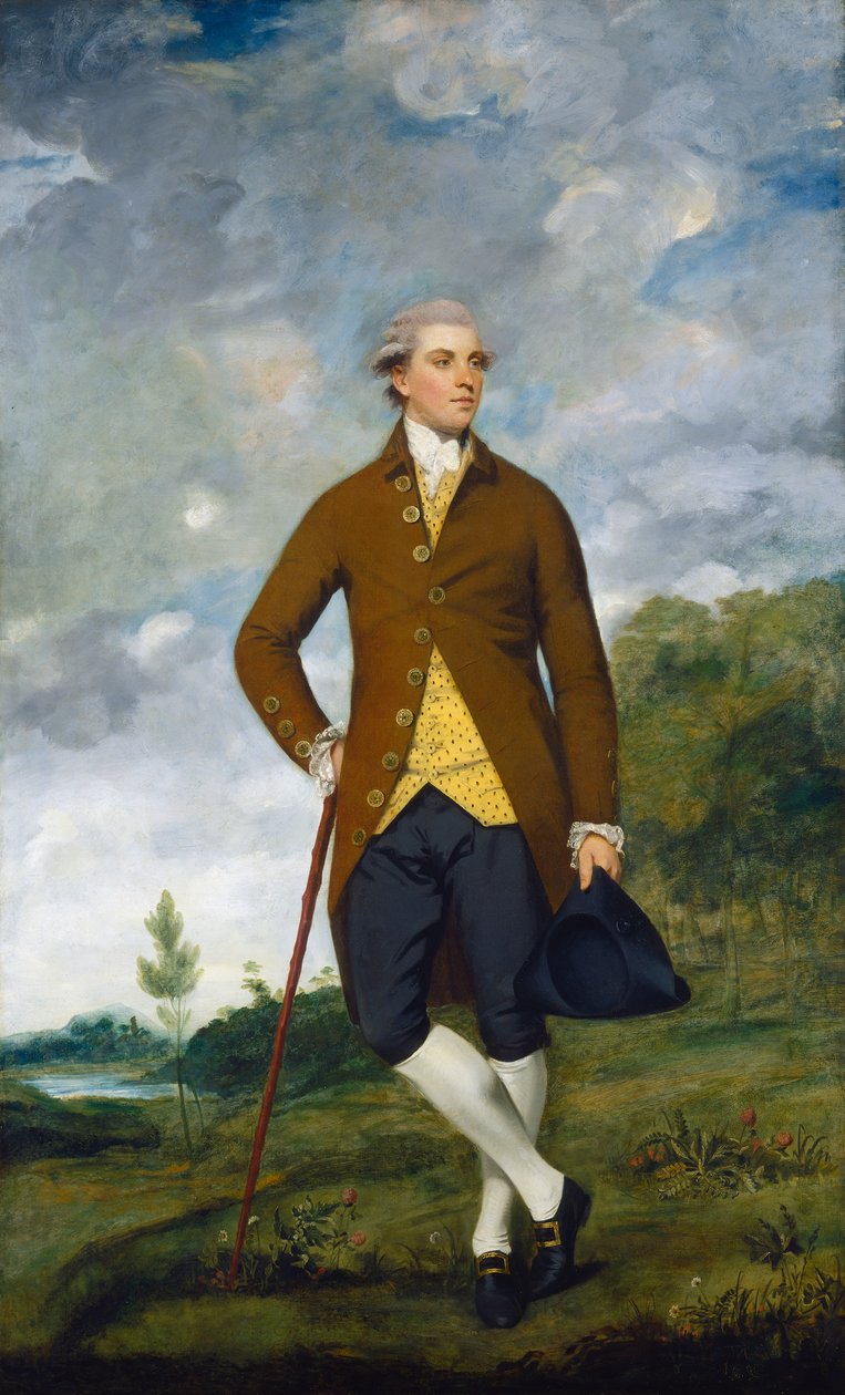 John Musters, 1777-c.1780 av Joshua Reynolds