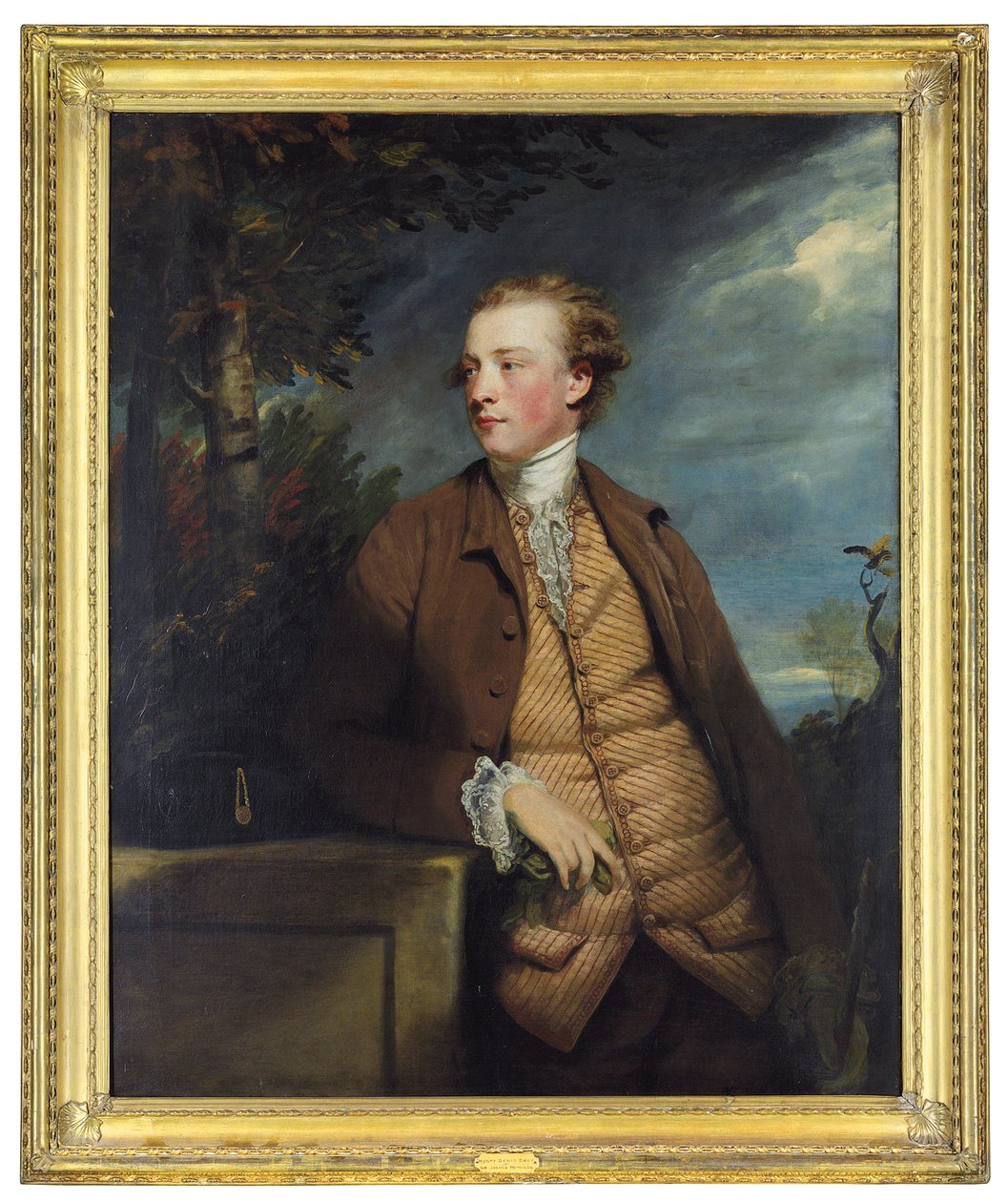 Porträtt av Denis Daly av Joshua Reynolds