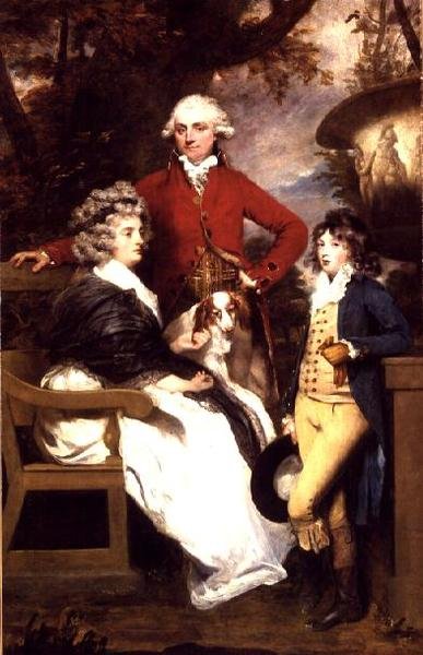 Familjen Braddyll av Joshua Reynolds