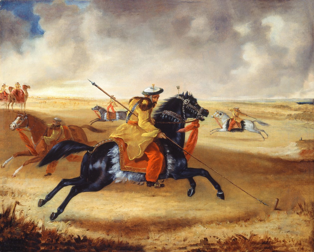 Skinners Horse at Exercise, c.1840 av Joshua Reynolds Gwatkin