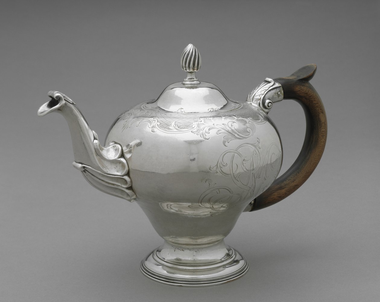 Tekanna, 1755-75 (silver) av Joshua Richardson