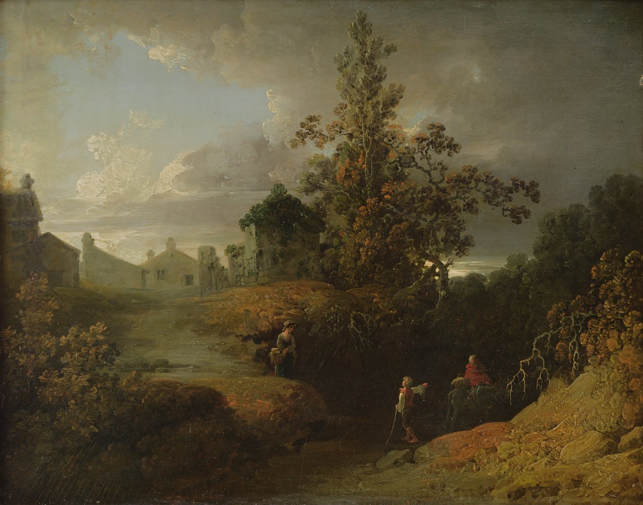 Nya kvarnen, 1809 av Joshua H. Shaw
