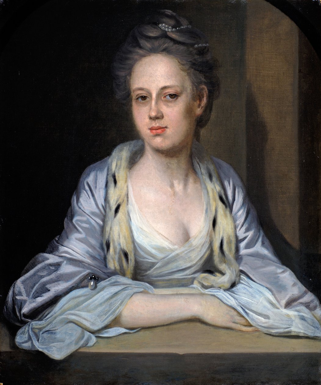 Frances Holburne född Ball, ca 1760 av Joshua follower of Reynolds