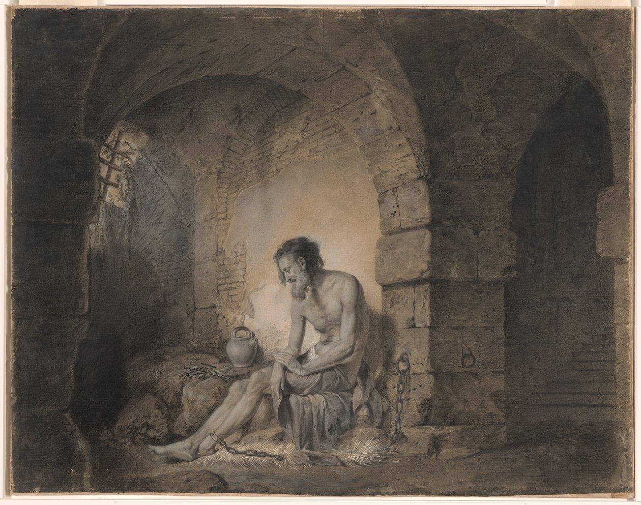 The Captive, från Sterne av Josiah Boydell
