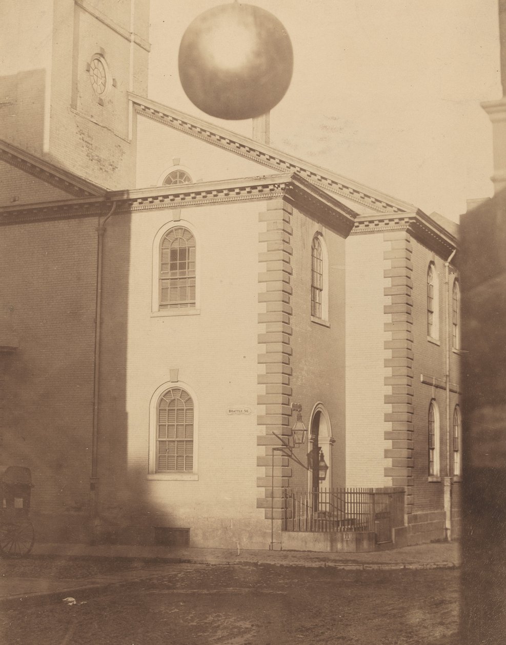Brattle Square Church, 1850-talet. av Josiah Johnson Hawes