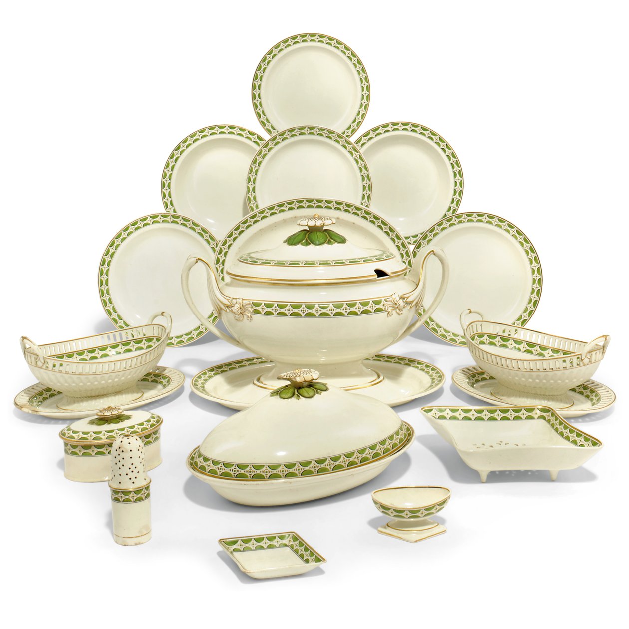 Drottningens porslinsservis, ca 1790 (keramik) av Josiah Wedgwood