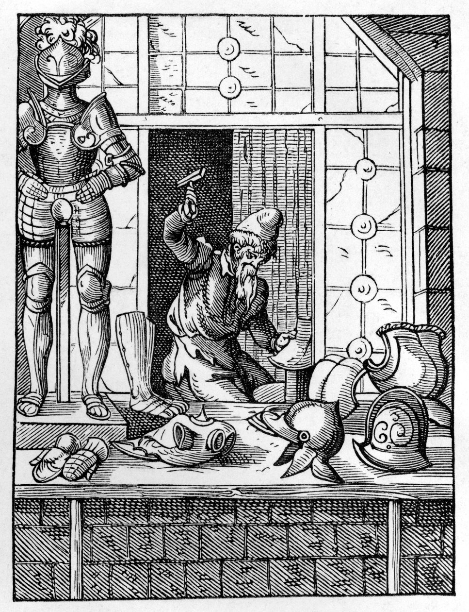 Armorer, c1559-1591 av Jost Amman