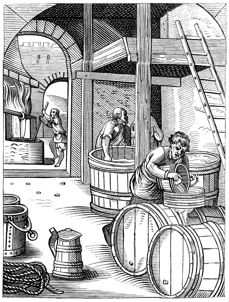 Bryggare, 1500-talet 1849. av Jost Amman