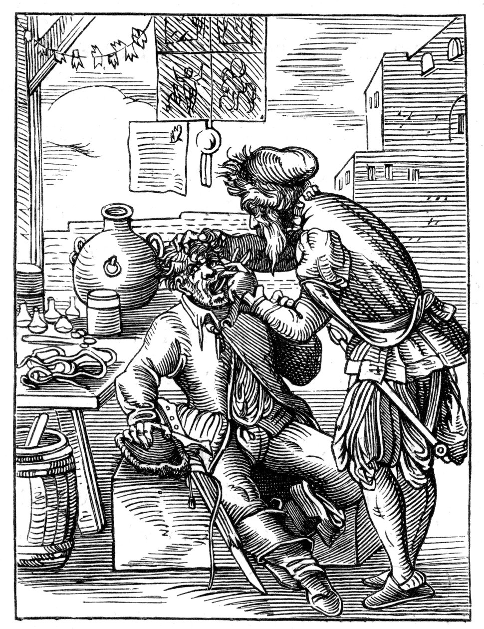 Tandläkare, 1500-talet 1849. av Jost Amman