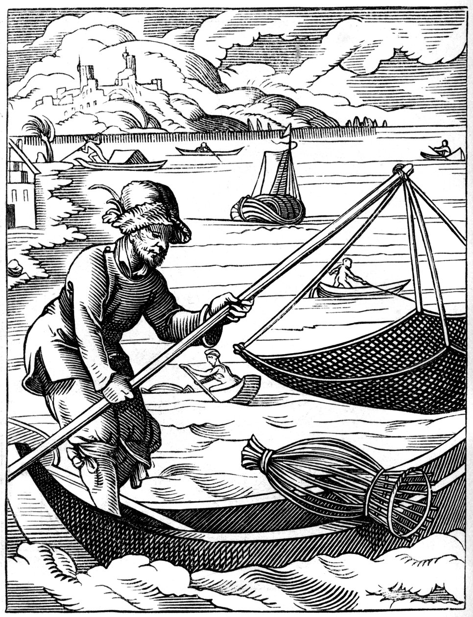 Fiskare, 1500-talet 1849. av Jost Amman