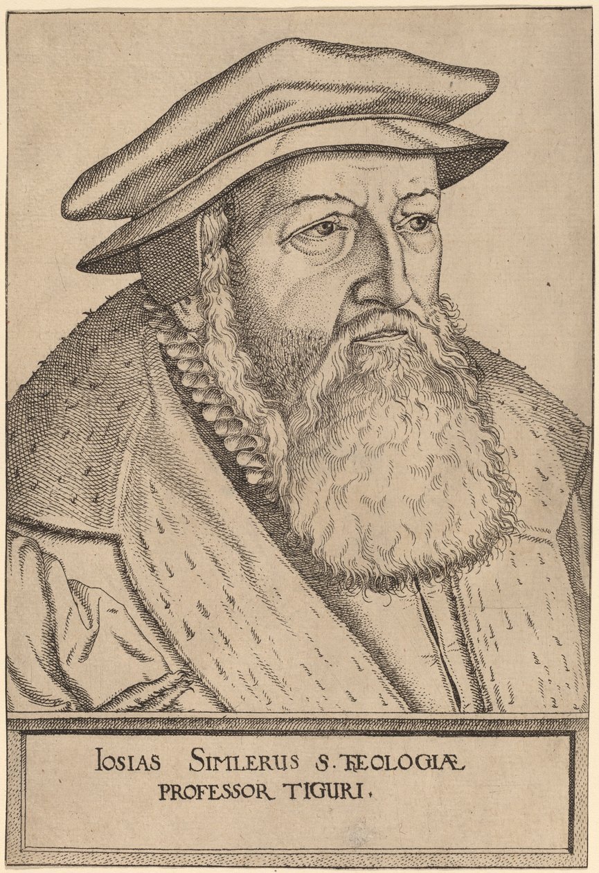 Josias Simler av Jost Amman