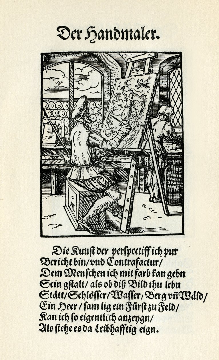 Målare av Jost Amman