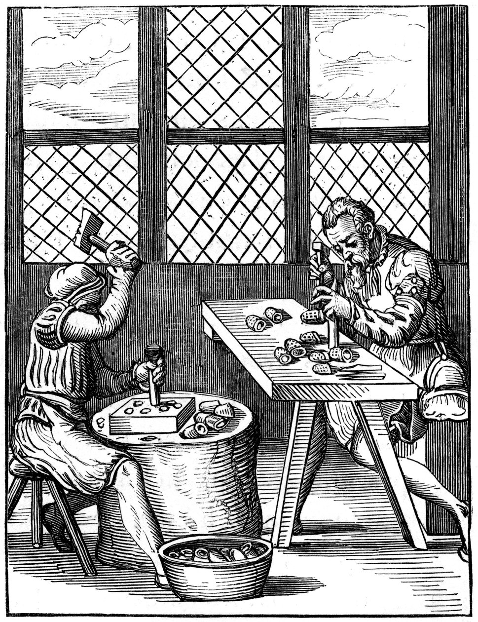 Fingerborgsmakare, 1500-talet 1849. av Jost Amman