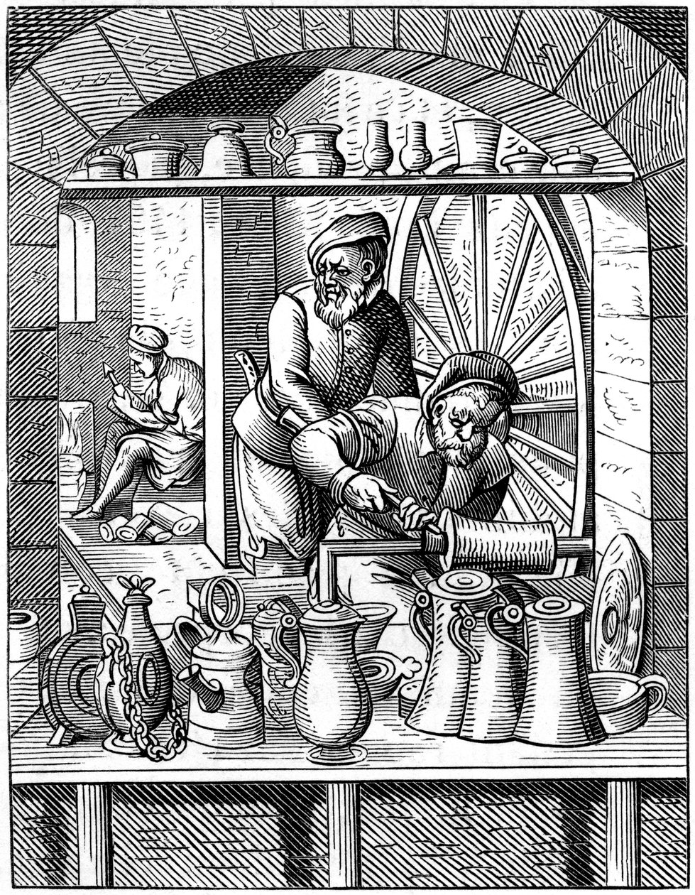 Tinman, 1500-talet 1849. av Jost Amman