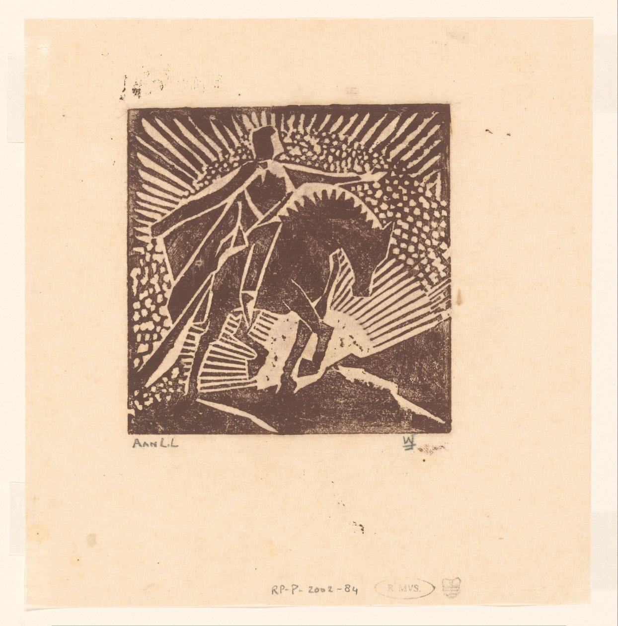 Riddare till häst av Joub Wiertz (signed by artist)