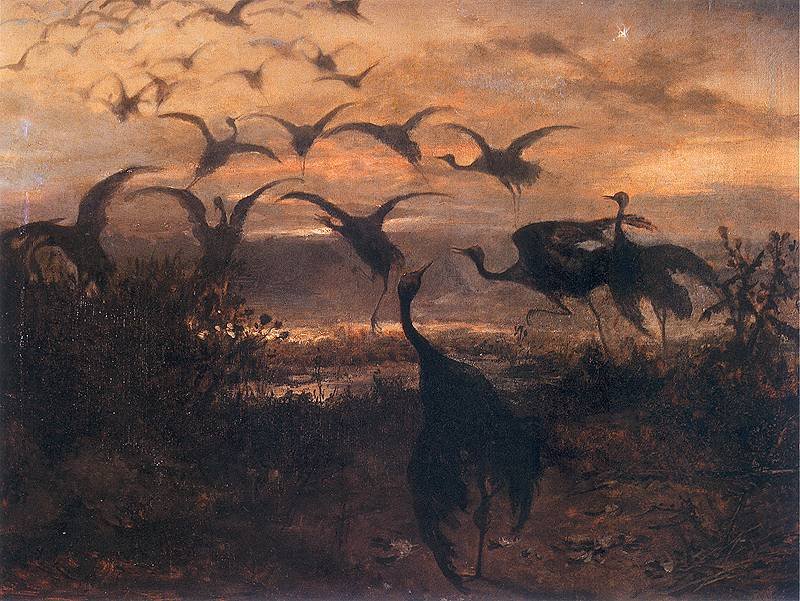 Taking-off Cranes av Jozef Marian Chemonski