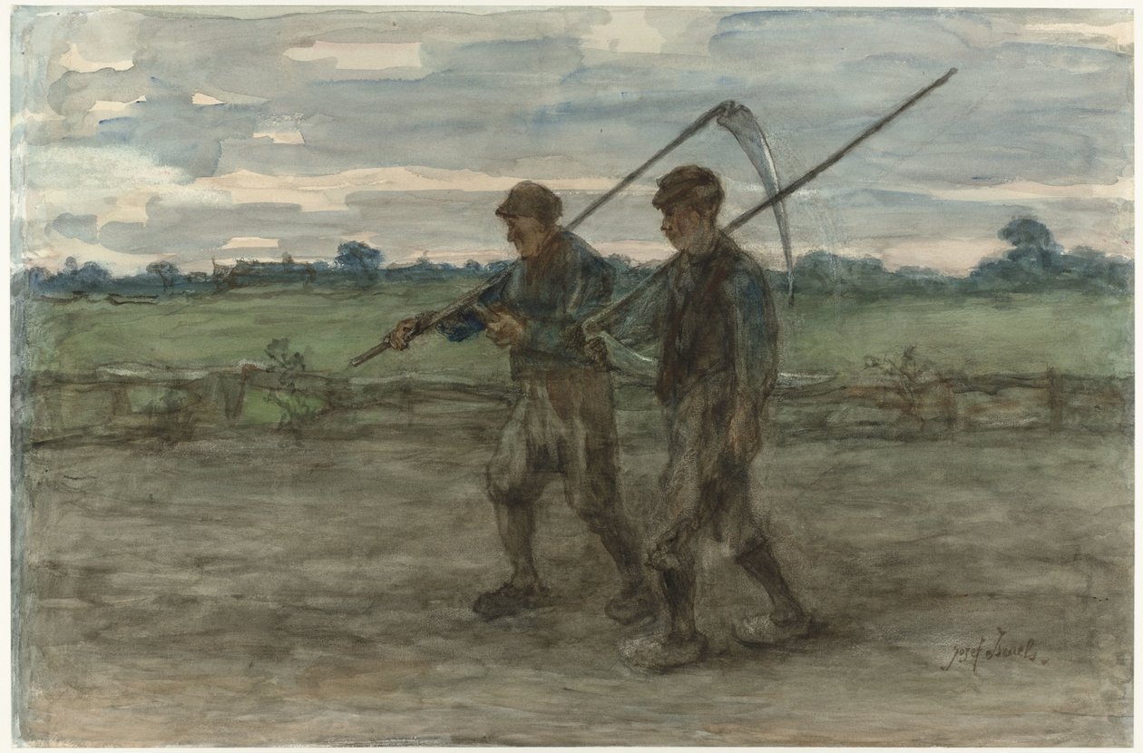 Gräsklippare av Jozef Israëls