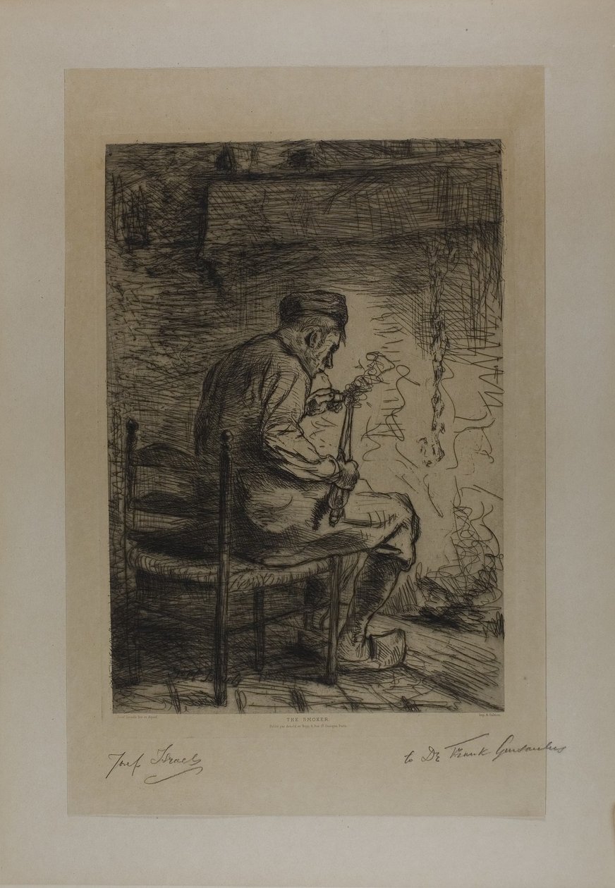 Rökaren av Jozef Israëls