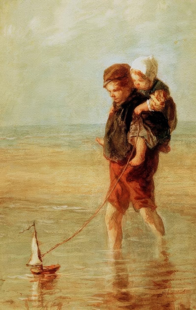 Ung navigatör av Jozef Israëls
