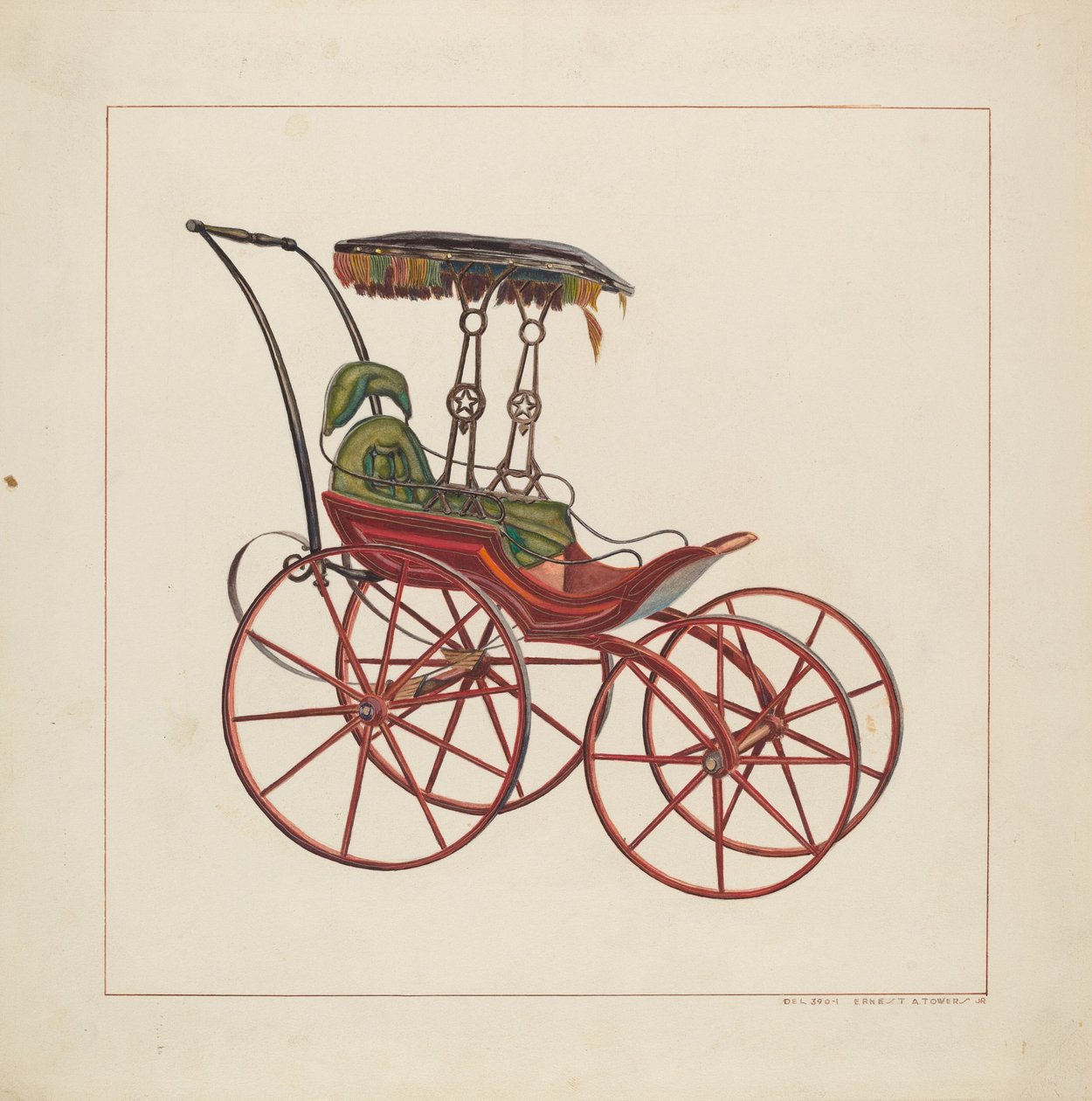Barnvagn av Jr. Ernest A. Towers