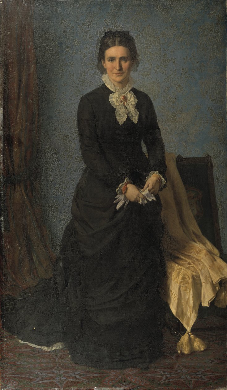 Kammarherre Caroline Amalie Meldahl, f. Ræder av Jørgen Roed
