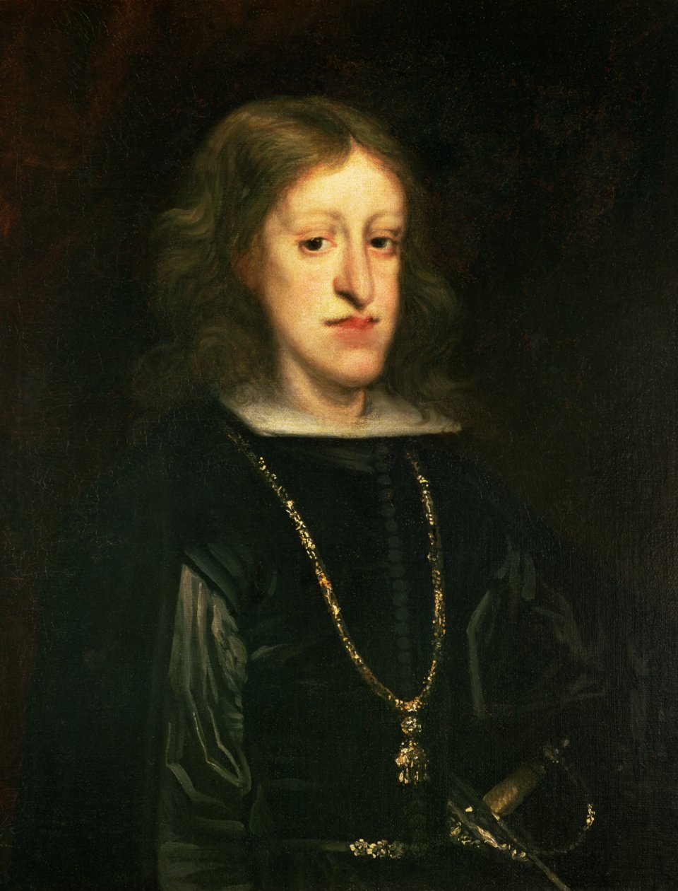 Karl II (1661-1700) av Spanien av Juan Carreño de Miranda