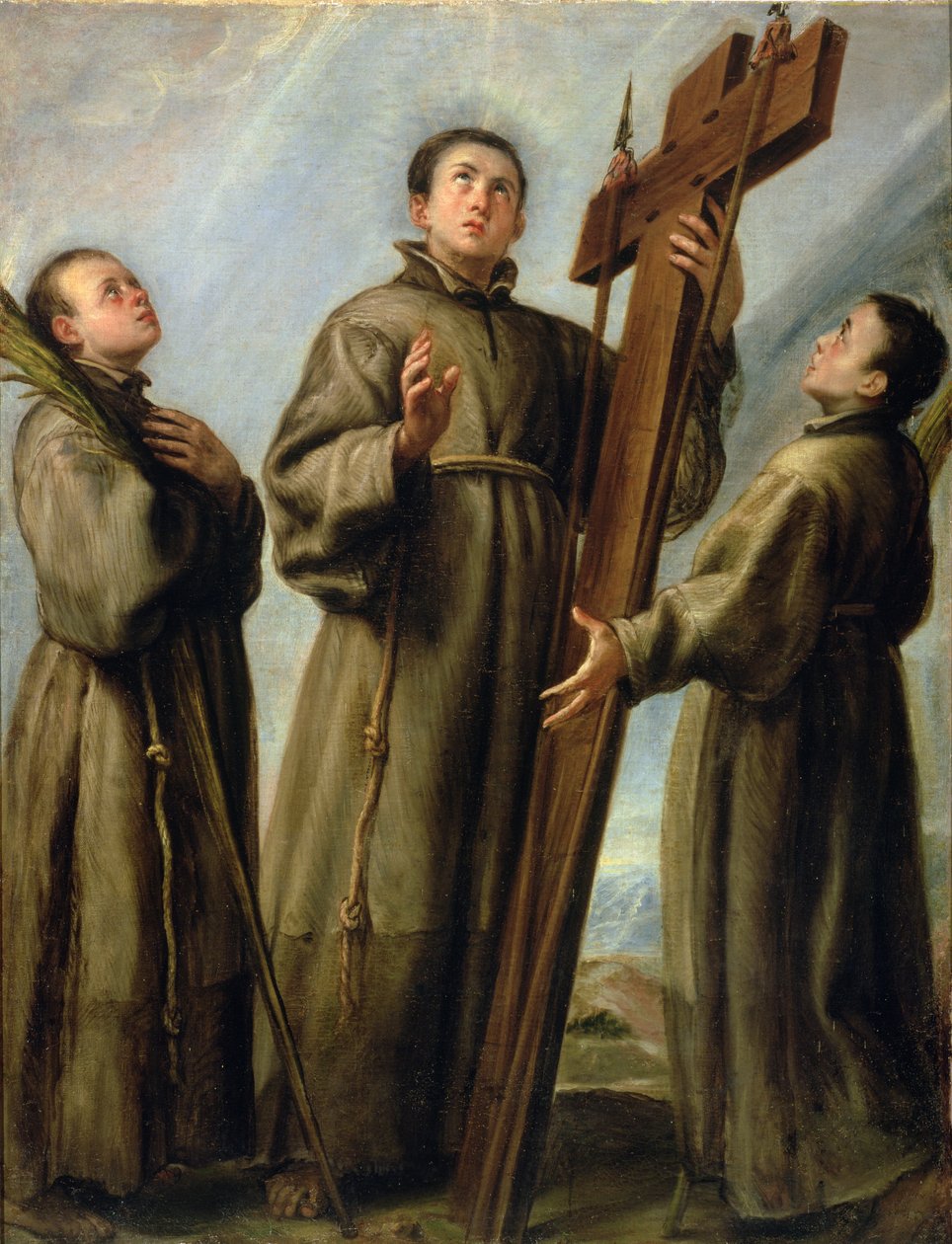 Franciskanmartyrerna i Japan av Juan Carreño de Miranda