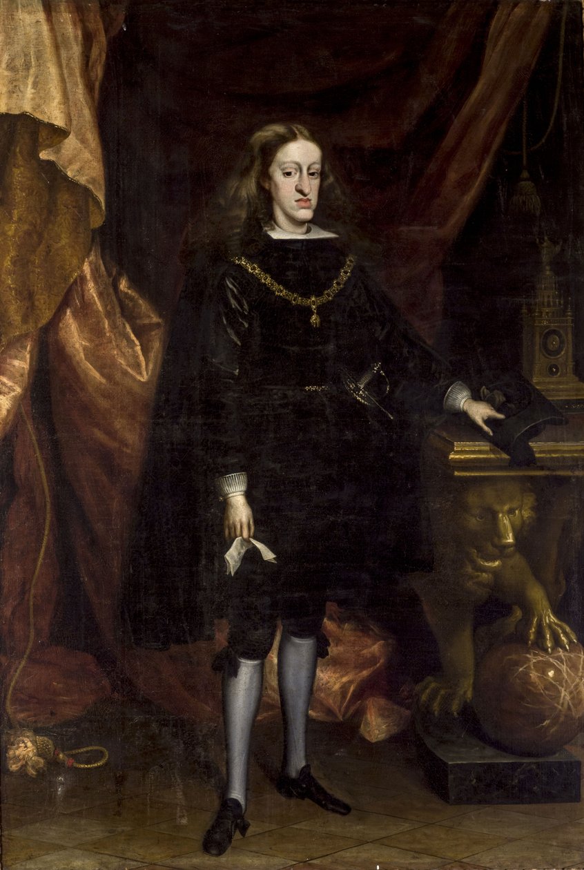 Karl II av Spanien av Juan Carreño de Miranda  