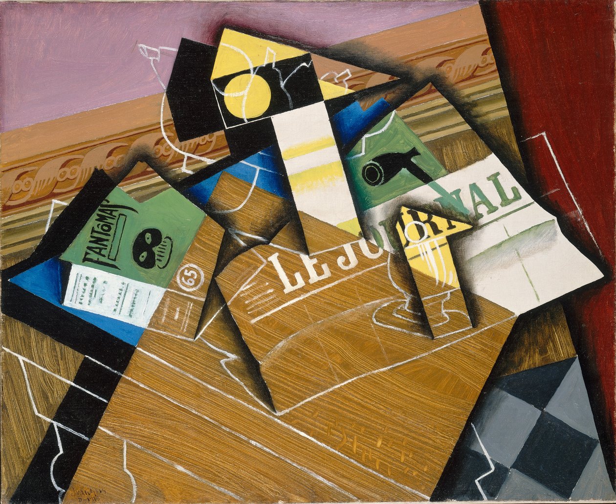 Fantomas, 1915 av Juan Gris