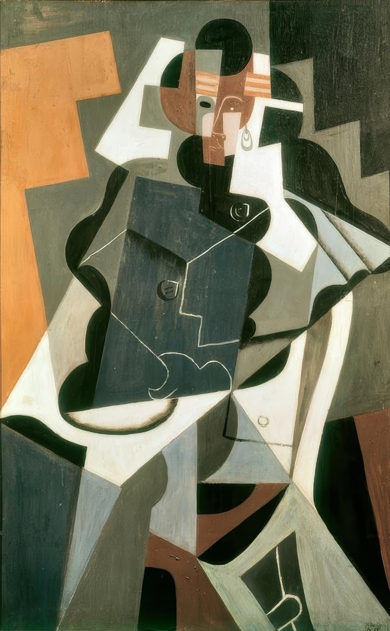 Kvinna figur av Juan Gris