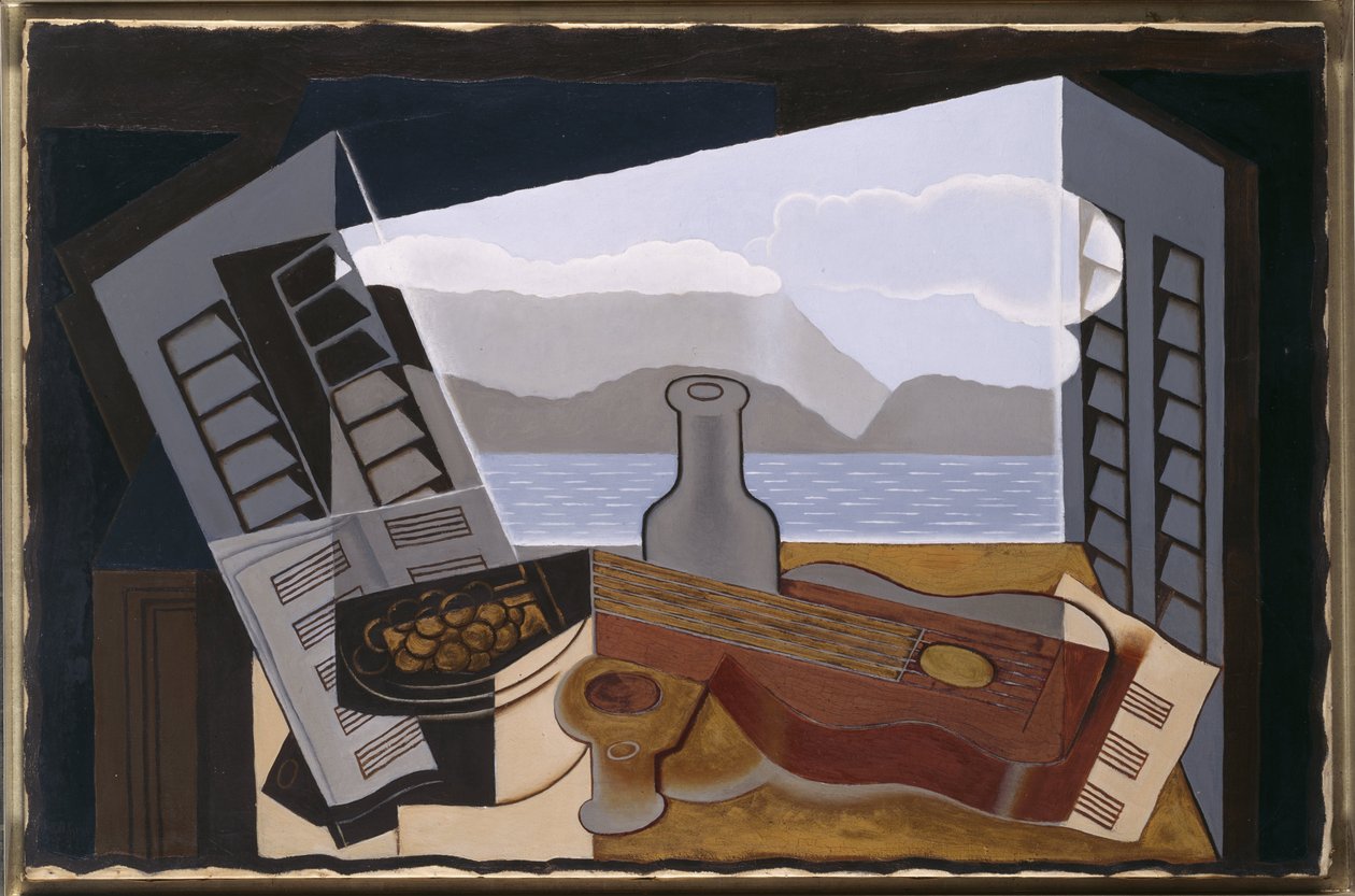 Det öppna fönstret av Juan Gris