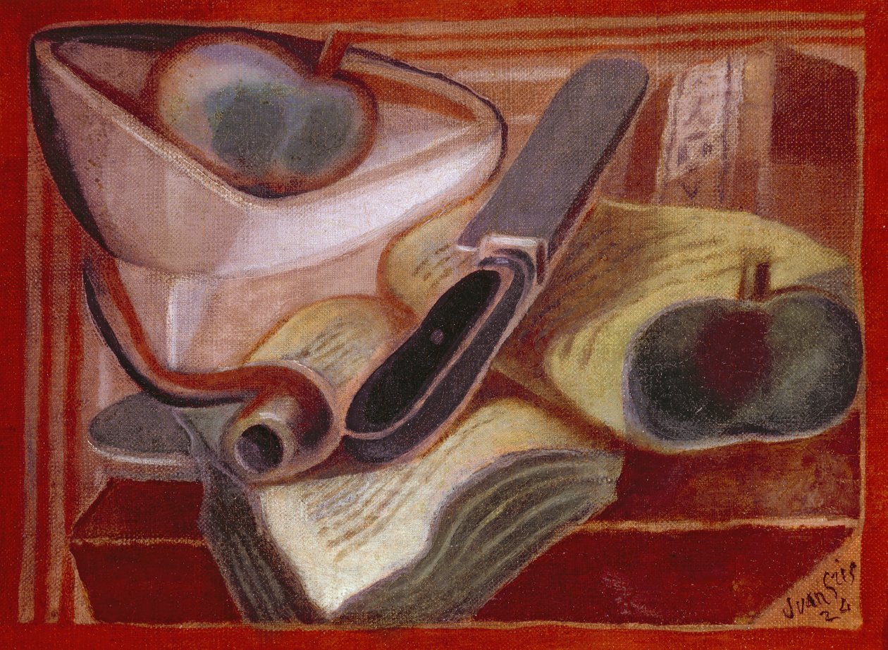 Boken, 1924 av Juan Gris
