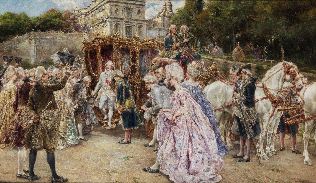 Die Ankunft des Fürsten av Juan Pablo Salinas Teruel