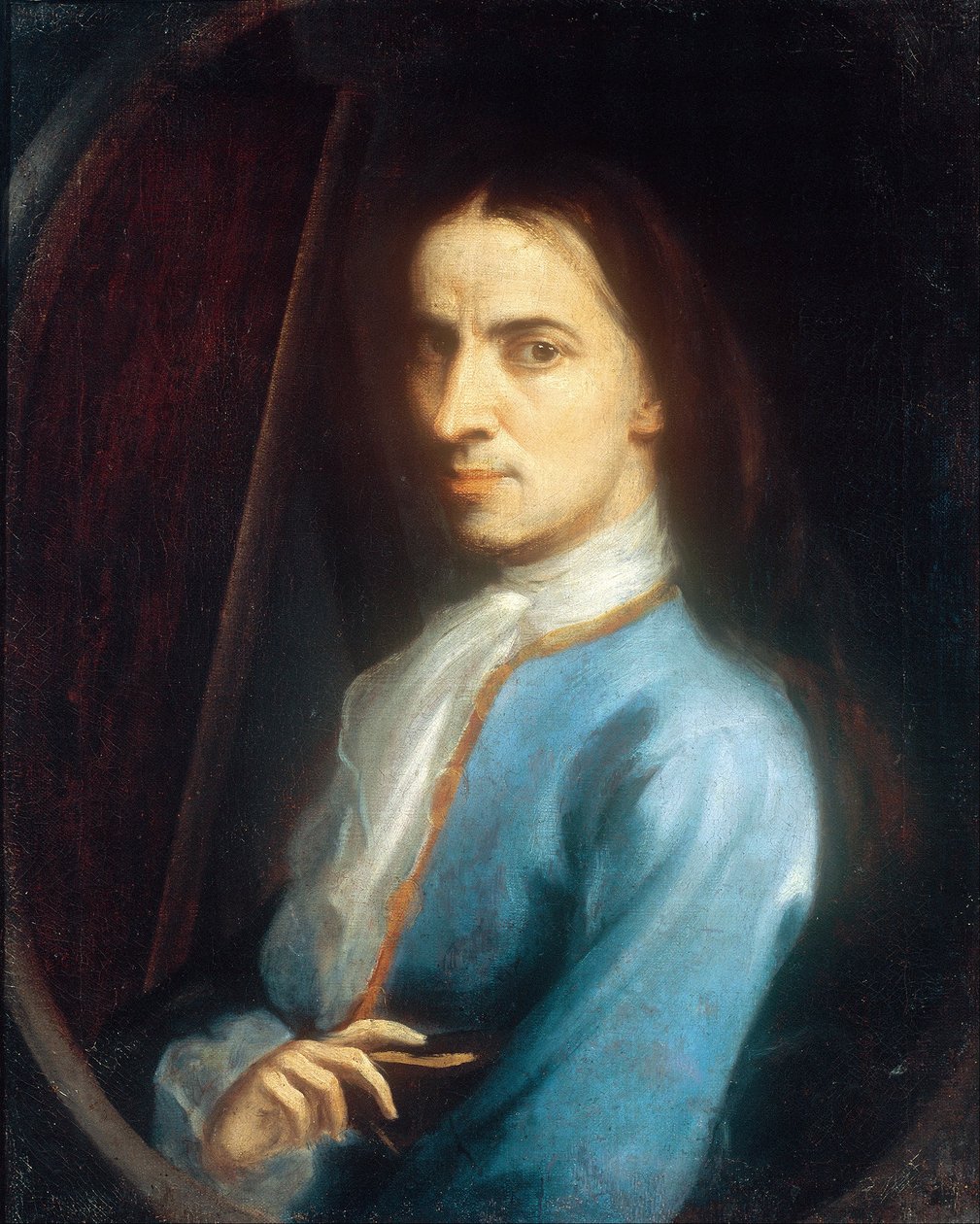 Självporträtt av Juan Rodríguez Juárez