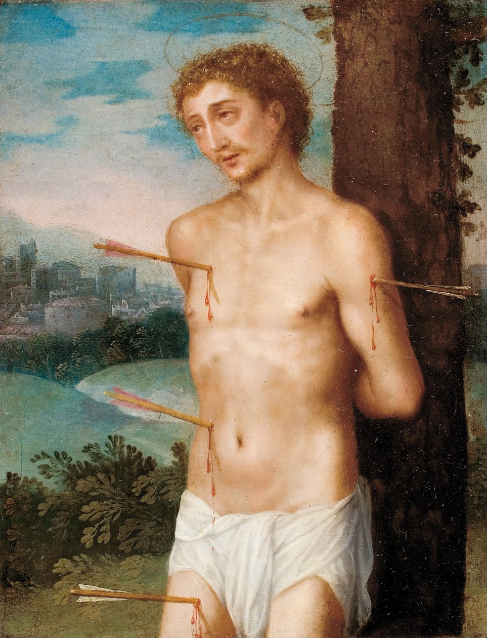 Saint Sebastian, efter 1603 (olja på koppar) av Juan Sanchez Cotan