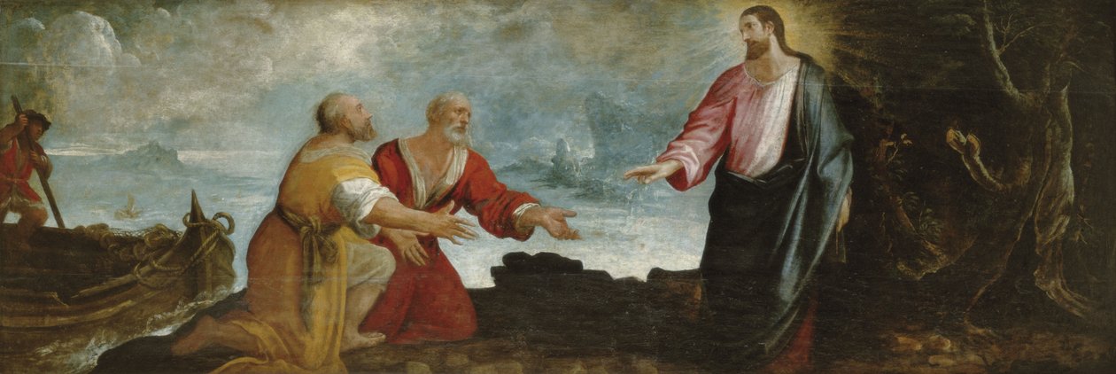 San Pedros och San Andrés kallelse av Juan de las Roelas