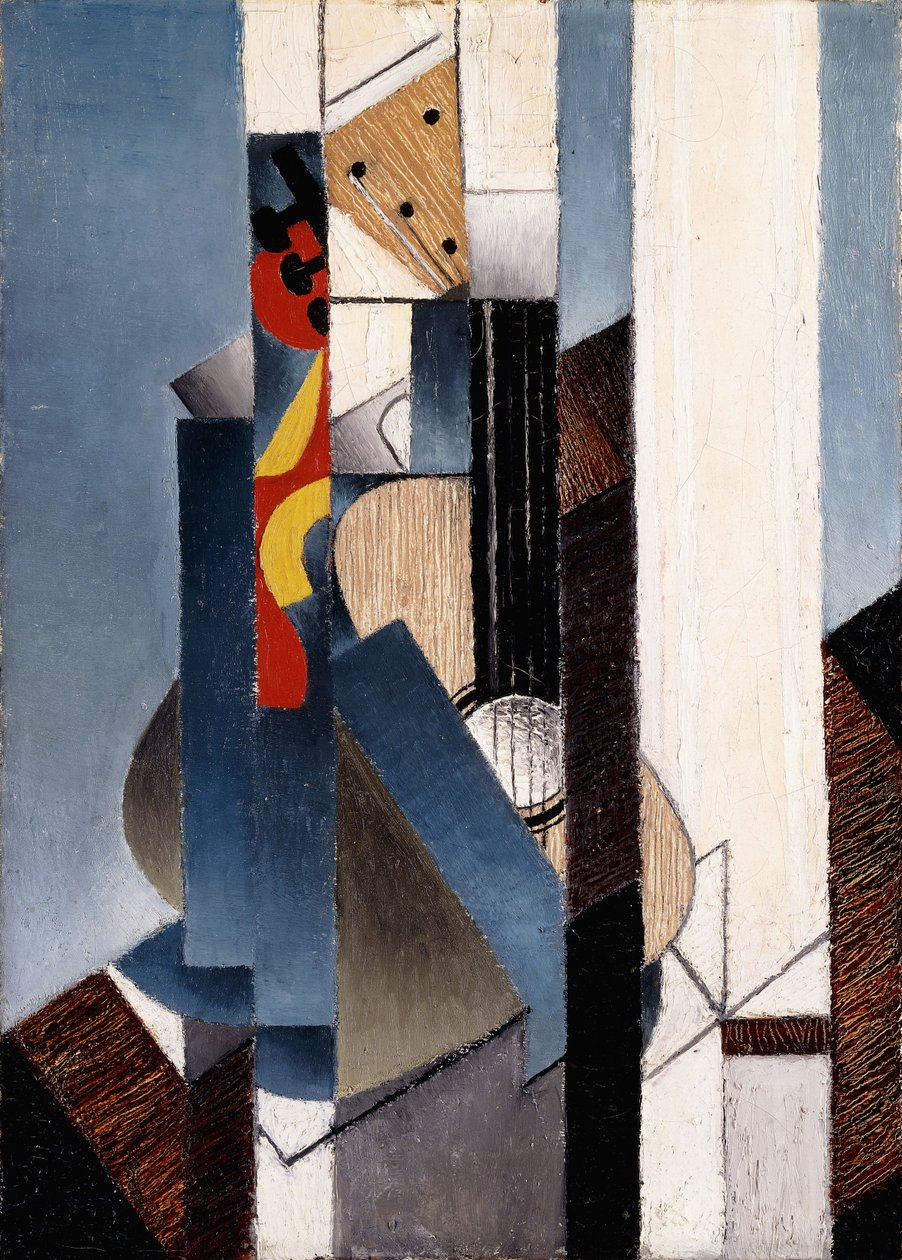 Gitarr, 1913 av Juan Gris