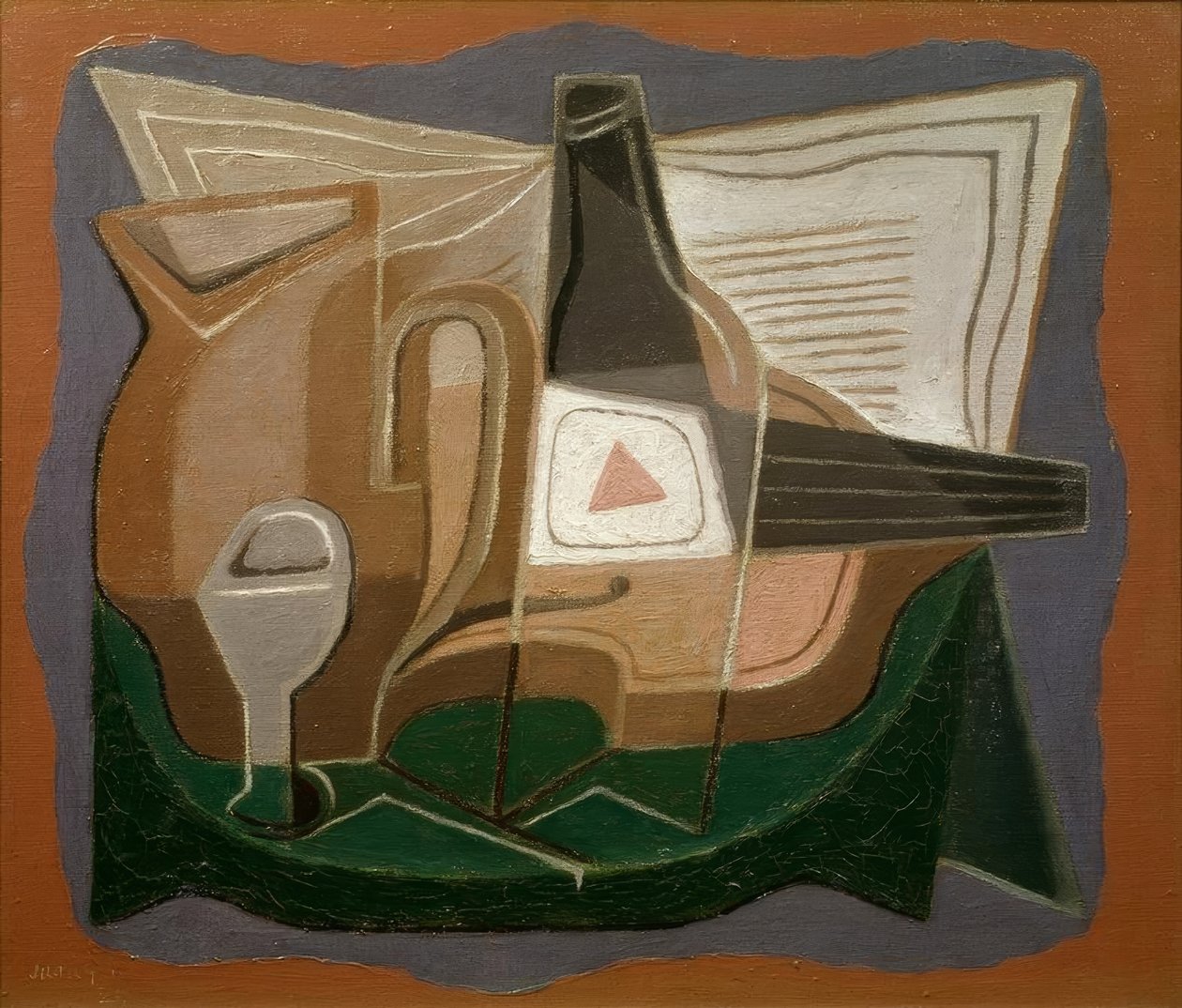 Fortfarande liv av Juan Gris