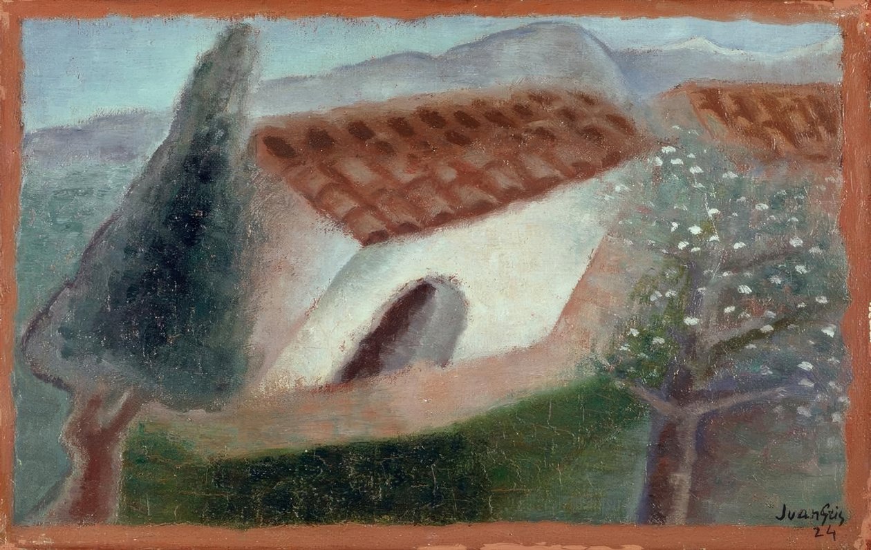 Landskap i Midi av Juan Gris
