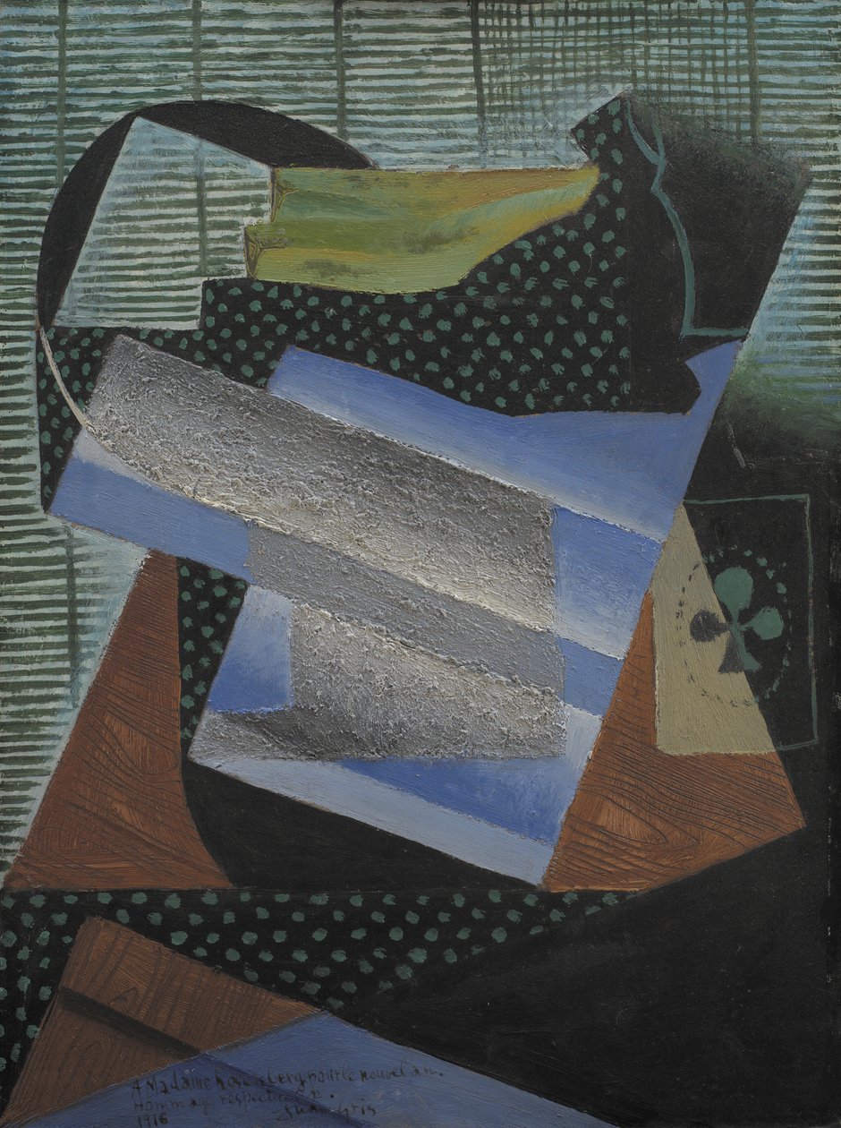 Fortfarande liv av Juan Gris