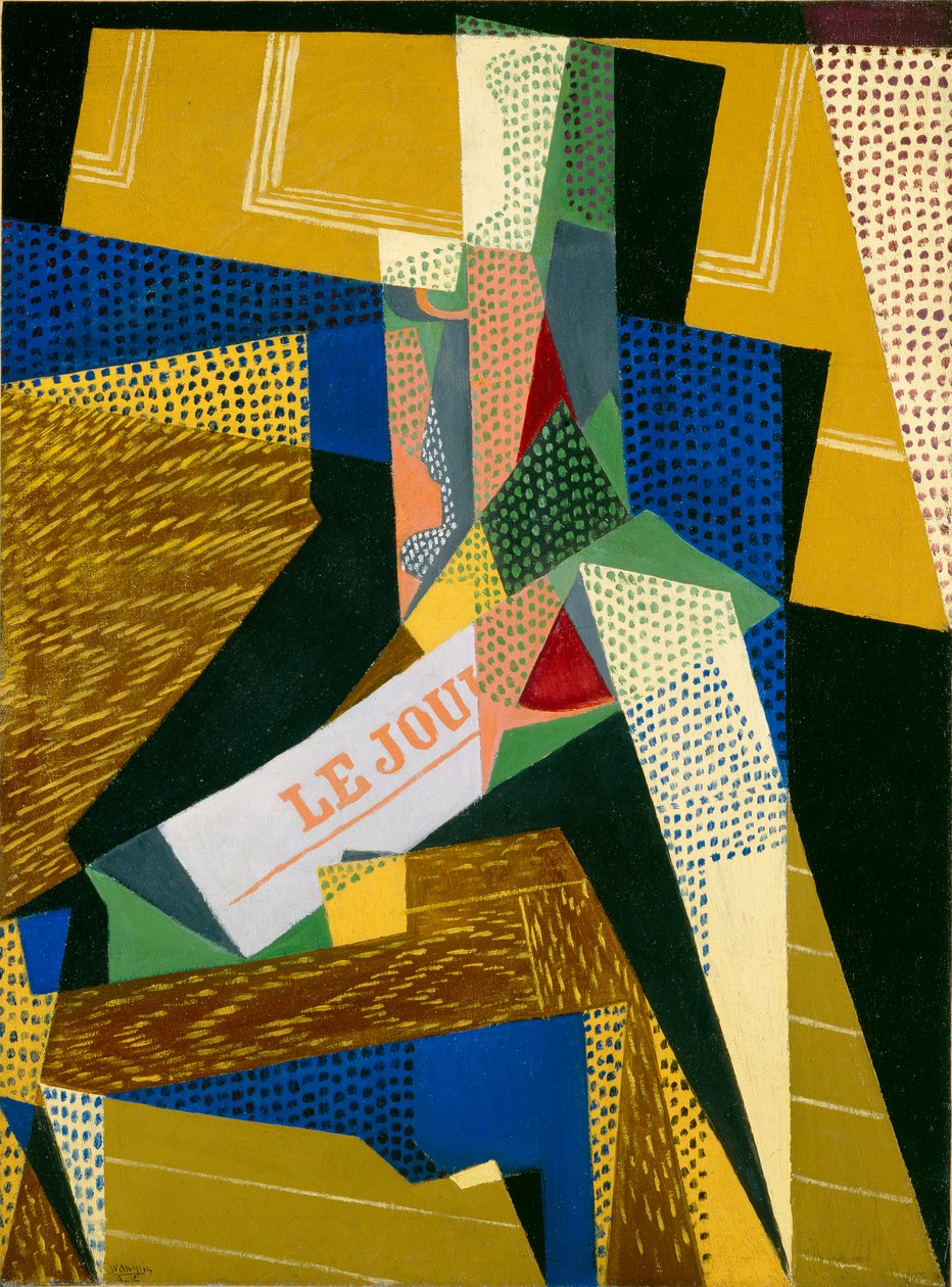 Fortfarande liv av Juan Gris