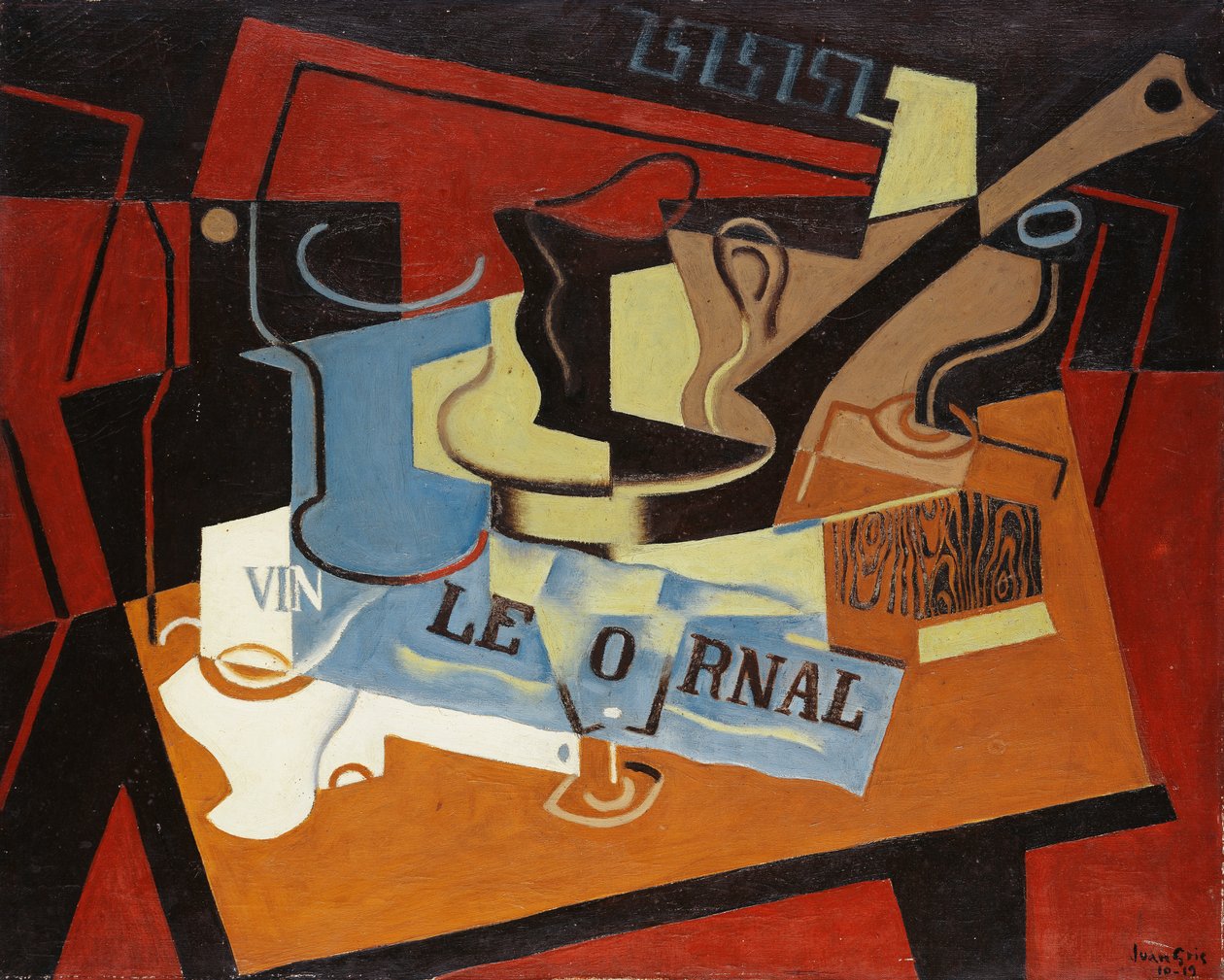 Grytan, 1919 av Juan Gris