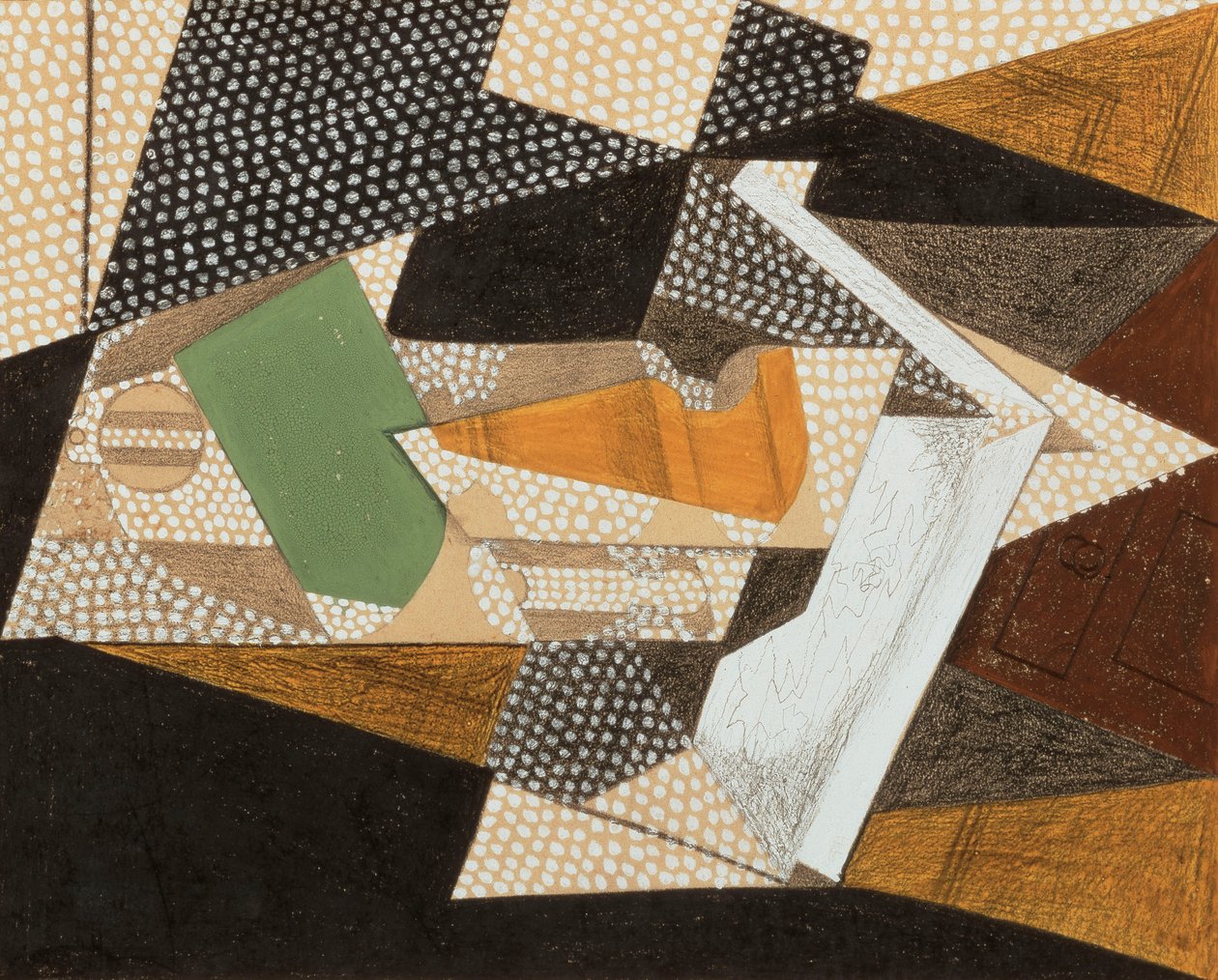Lampan, 1916 av Juan Gris
