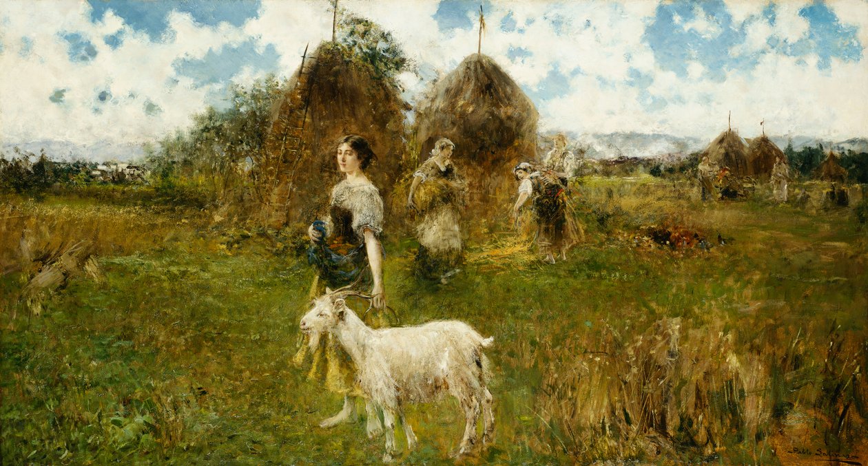 The Milk Maid av Juan Pablo Salinas Tervel